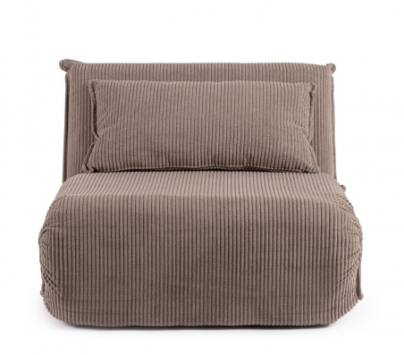 DIVANO LETTO 1P JAYDEN VISONE
