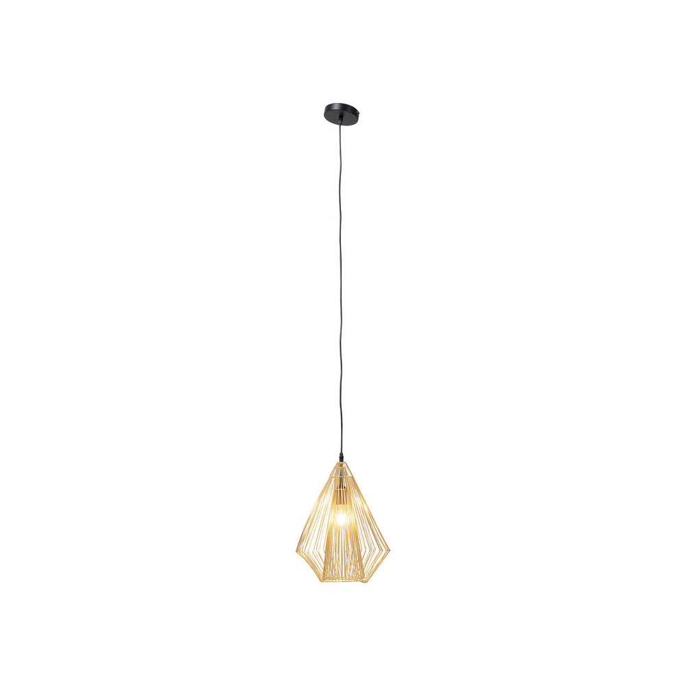 Lampadario Modo Wire oro s