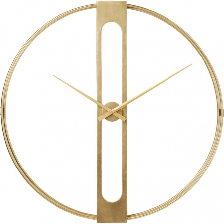 Orologio da parete Clip oro Ø107cm
