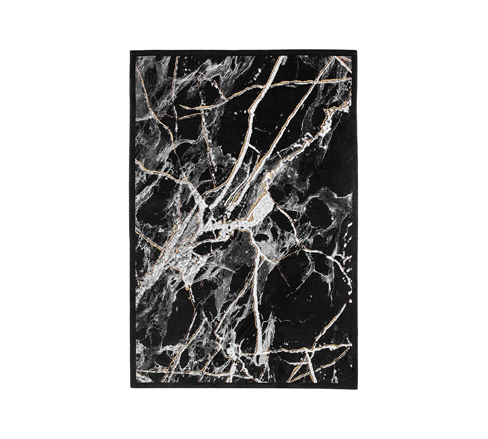 TAPPETO MARBLE NERO 195x280