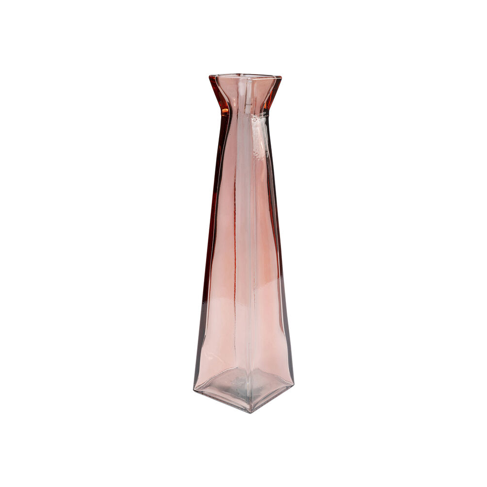 Vaso Piramide rosa 55cm