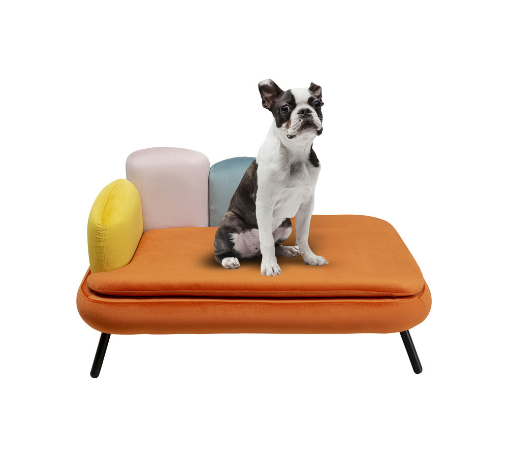Lettino per cani/gatto Diva arancio