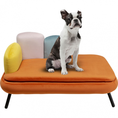 Lettino per cani/gatto Diva arancio