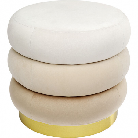 Pouf Sandwich crema