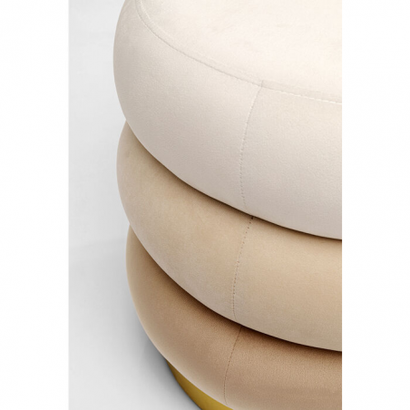 Pouf Sandwich crema